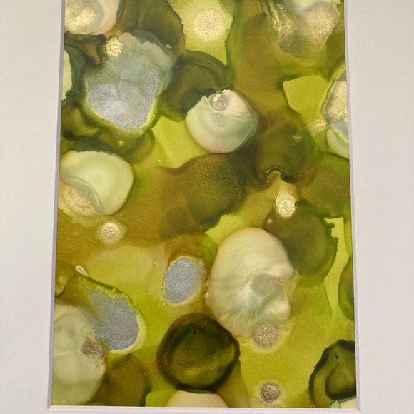 New Original Signed Artwork Alcohol Ink on Paper - Picture 4 of 7